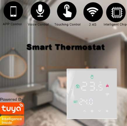  Electric floor heating with WiFi function, Voice control